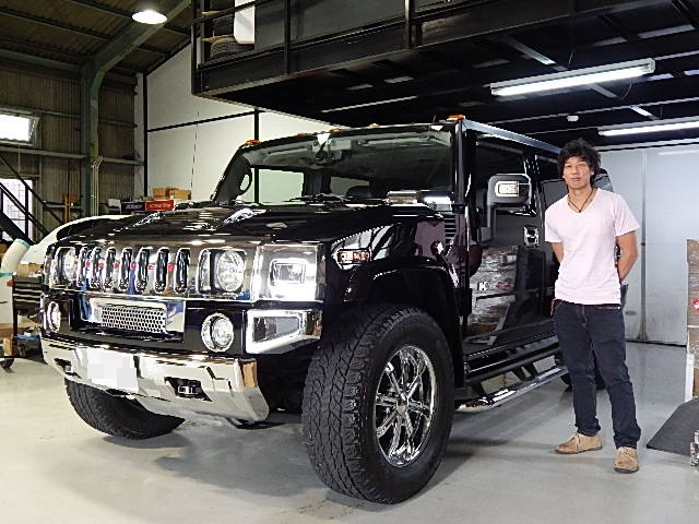 愛知県一宮市ｓ様 05y Hummer H2 アメ車 逆輸入車の中古車 カスタム 買取ならフェアライン